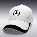 All Products : Mercedes-Benz Black & White Men's Twill Cap