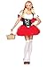 Leg Avenue Women's Racy Red Riding Hood Costume