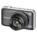 Canon PowerShot SX220 HS Digital Camera - Grey (12.1MP, 14x Optical Zoom)  3.0 inch LCD