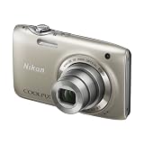 Nikon COOLPIX S3100 Compact Digital Camera - Silver (14MP, 5x Optical Zoom) 2.7 inch LCDby Nikon