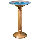Verona Solar Birdbath Fountain