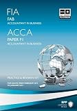 FIA, ACCA, for exams from February 2013 to January 2014. Paper F1, Accountant in business