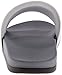 adidas Men's Adilette Comfort Slides Sandals, White/Iron Metallic/Vista Grey, 9
