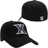 Top of the World Xavier Musketeers Black 1-Fit Stretch Cap