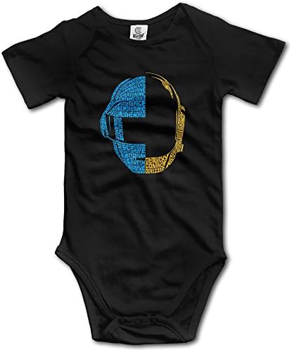 Daft Punk Music Seanings Design Illustration Baby Onesies Outfits Summer