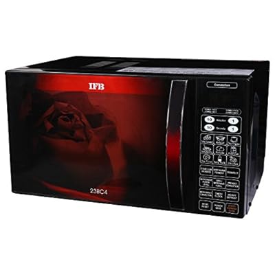 IFB 23BC4 23-Litre Convection Microwave Oven (Black/Floral Design)
