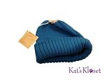 Royal Blue Holey Hat PONYTAIL Girls Womens Winter Beanie ... thumbnail
