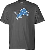 NFL Reebok Detroit Lions Black Logo Premier T-shirt (X-Large)