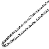5MM Stainless Steel Chain Necklaces Heavy Round Box Chain ( Available Length 20