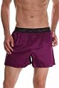 HOM BLACK ADDICT SEXY BLACK LONG Boxershorts (violet)