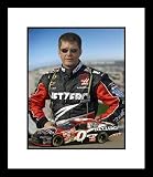 Ward Burton -NASCAR Collage- Framed 8x10 Photograph