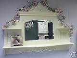Cream ornate wall Mantel Mirror