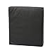 DMI Hypoallergenic Natural Pincore Latex Foam Comfort Seat Cushion for Chairs and Wheelchairs with Leatherette Cover, 16 x 18 x 3 inches, Black