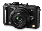 Panasonic Lumix GF1 12.1MP Digital System Camera 20mm Lens Kit - Black