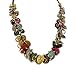 Silver/Copper-tone Multicolored Hamba Wood title=