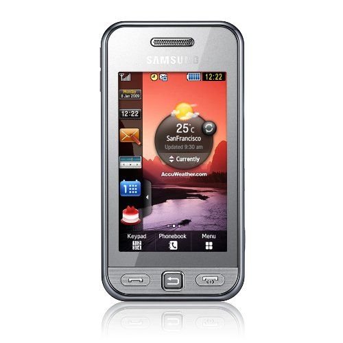 Samsung S5230 Tocco Lite Silver on Vodafone PAYG