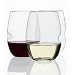 Govino Plastic Wine Glass Flexible Recyclable Shatterproof (Set of 4)