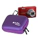 Durable Purple Camera Case For Olympus Vr-310, Tg-810, Vg-13