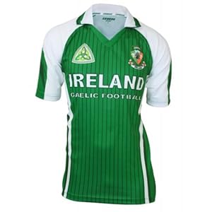 Ireland Sublimated Football jersey Green & White