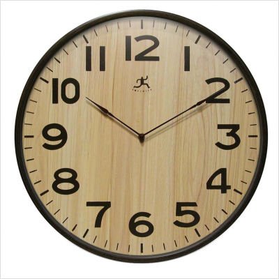 Infinity Instruments Arbor ll- 12 Wood Wall Clock
