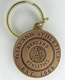 Oakland Athletics Bronze Team Keychain