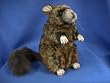 Chinchilla Plush Toy By Hansa 7 1/2" H
