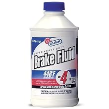 Gunk M4512/6 DOT 4 Super Heavy Duty Brake Fluid - 12 fl. oz.
