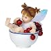 Kitchen Fairy in Bowl of Cherries