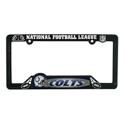 Indianapolis Colts PLASTIC License Plate Frame