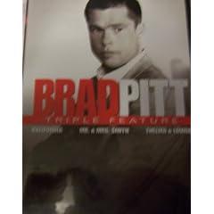 Brad Pitt Triple Feature, Kalifornia,mr. And Mrs. Smith, Thelma and Louise
