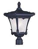 Livex Lighting 7988-04 Millstone 3 Light Outdoor Post Head, Black by Livex Lighting [並行輸入品]