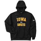Iowa Under Armour Performance Tackle Twill Hoody - Men