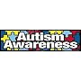 Autism Awareness Bumper Strip Magnet