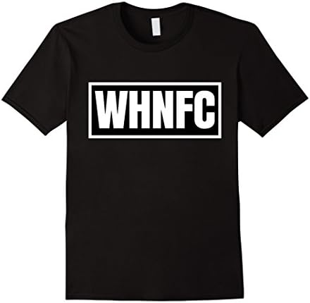 WHNFC BLACK T SHIRT (WHNFC SHIRT) - Male XL - Black