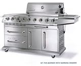 Ducane Meridian 32 Inch 5-Burner Propane Gas Grill W/ Warming Drawer