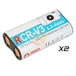 2 Pk CRV3 CR-V3 1600mAh RECHARGABLE Battery for Kodak