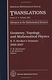Geometry, topology, and mathematical physics : S.P. Novikov's Seminar, 2006-2007