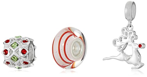 Chamilia Night Before Christmas Three Box Gift Set Bead Charm