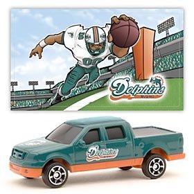Miami Dolphins 2007 Upper Deck Collectibles NFL Ford F-150 Pickup Truck with Sticker