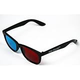 3D Glasses - ANACHROME (TM) Red and Cyan Anaglyph Glasses for YOUTUBE Viewing (1 Pair, Plastic) - with diopter