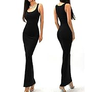 Sexy Scoop Neck Summer Tank  Dress