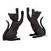 Imax Pair of Playful Iron Cat Bookends