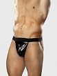 Male Power Stretch Rubber Latex Front Seam Pouch Jock Strap