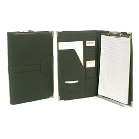 Buy Black Leather Look Legal sized Executive Writing Case by BOND STREET