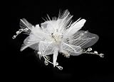 IVORY Floral Bridal Comb