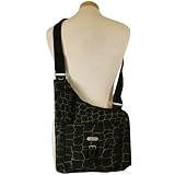 Giraffe Dark Olive Baggallini Uptown Bagg ~ Sleek comfortable and easy access