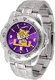 LSU Sport Anonized Men's Steel Band Watch