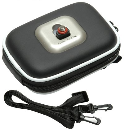 StandPouch Hard Camera Case with Built-In Tripod (Black)