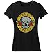 Guns N Roses Juniors Distressed Bullet T-Shirt Black