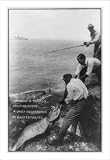 Historic Print (L): [Tex. - Galveston - landing a tarpon - exciting sport - a daily occurrence at Galveston
